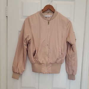 Women's Pink Bomber Jacket BISHOP+YOUNG